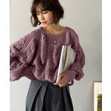 着るだけで上級者見えが叶う1枚♪ポコポコ透かし編みニットPO | Classical Elf  | 詳細画像33 