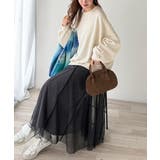 袖先のさりげない刺繍がアクセント。サインロゴ刺繍裏起毛スウェット | Classical Elf  | 詳細画像7 