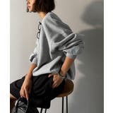 袖先のさりげない刺繍がアクセント。サインロゴ刺繍裏起毛スウェット | Classical Elf  | 詳細画像11 