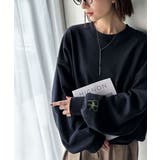 袖先のさりげない刺繍がアクセント。サインロゴ刺繍裏起毛スウェット | Classical Elf  | 詳細画像30 