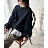 袖先のさりげない刺繍がアクセント。サインロゴ刺繍裏起毛スウェット | Classical Elf  | 詳細画像33 