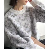 ヴィンテージライクなデザインで上級見え◎アンティークラグモチーフ柄ニットPO | Classical Elf | 詳細画像10