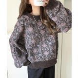 ヴィンテージライクなデザインで上級見え◎アンティークラグモチーフ柄ニットPO | Classical Elf | 詳細画像24