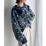 ヴィンテージライクなデザインで上級見え◎アンティークラグモチーフ柄ニットPO | Classical Elf | 詳細画像34