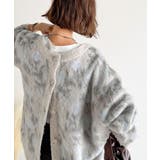 大人可愛いヴィンテージ調。モヘアタッチ前後2wayアンティークラグモチーフ柄ニッ… | Classical Elf  | 詳細画像19 