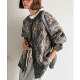 大人可愛いヴィンテージ調。モヘアタッチ前後2wayアンティークラグモチーフ柄ニッ… | Classical Elf  | 詳細画像22 