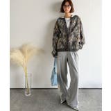 大人可愛いヴィンテージ調。モヘアタッチ前後2wayアンティークラグモチーフ柄ニッ… | Classical Elf  | 詳細画像23 