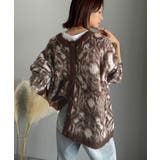 大人可愛いヴィンテージ調。モヘアタッチ前後2wayアンティークラグモチーフ柄ニッ… | Classical Elf  | 詳細画像32 