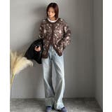 大人可愛いヴィンテージ調。モヘアタッチ前後2wayアンティークラグモチーフ柄ニッ… | Classical Elf  | 詳細画像34 