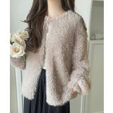 ふわっと包まれる心地よさ。モコモコフェザーニットホックカーディガン | Classical Elf  | 詳細画像19 