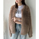 ふわっと包まれる心地よさ。モコモコフェザーニットホックカーディガン | Classical Elf  | 詳細画像20 