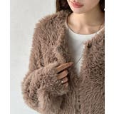 ふわっと包まれる心地よさ。モコモコフェザーニットホックカーディガン | Classical Elf  | 詳細画像25 