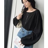 さらり滑らか。綿100％タック入りバルーンスリーブプルオーバー(長袖) | Classical Elf  | 詳細画像19 