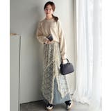 スウェットライクで”魅せる”大人のリラクシーな1枚。胸元サインロゴ刺繍入りニット… | Classical Elf  | 詳細画像5 