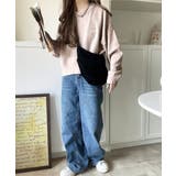 スウェットライクで”魅せる”大人のリラクシーな1枚。胸元サインロゴ刺繍入りニット… | Classical Elf  | 詳細画像26 