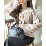 スウェットライクで”魅せる”大人のリラクシーな1枚。胸元サインロゴ刺繍入りニット… | Classical Elf  | 詳細画像30 