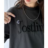 ナチュラルな中に、さりげない華。綿100%ロゴ×フラワー刺繍ビッグTシャツ | Classical Elf | 詳細画像9