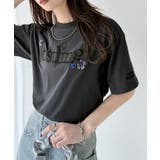 ナチュラルな中に、さりげない華。綿100%ロゴ×フラワー刺繍ビッグTシャツ | Classical Elf | 詳細画像11