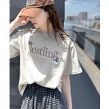 ナチュラルな中に、さりげない華。綿100%ロゴ×フラワー刺繍ビッグTシャツ | Classical Elf | 詳細画像18