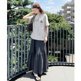 ナチュラルな中に、さりげない華。綿100%ロゴ×フラワー刺繍ビッグTシャツ | Classical Elf | 詳細画像22