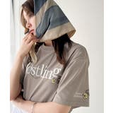 ナチュラルな中に、さりげない華。綿100%ロゴ×フラワー刺繍ビッグTシャツ | Classical Elf | 詳細画像27