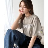 ナチュラルな中に、さりげない華。綿100%ロゴ×フラワー刺繍ビッグTシャツ | Classical Elf | 詳細画像28