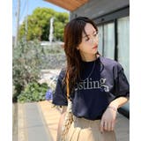 ナチュラルな中に、さりげない華。綿100%ロゴ×フラワー刺繍ビッグTシャツ | Classical Elf | 詳細画像45