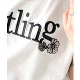 ナチュラルな中に、さりげない華。綿100%ロゴ×フラワー刺繍ビッグTシャツ | Classical Elf | 詳細画像47
