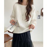 ゆったりシルエットでこなれ感をプラス。フクレジャガードトップス（長袖） | Classical Elf  | 詳細画像7 