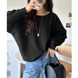 ゆったりシルエットでこなれ感をプラス。フクレジャガードトップス（長袖） | Classical Elf  | 詳細画像11 