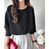 ゆったりシルエットでこなれ感をプラス。フクレジャガードトップス（長袖） | Classical Elf  | 詳細画像15 