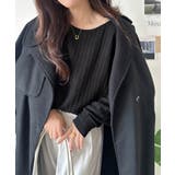 ゆったりシルエットでこなれ感をプラス。フクレジャガードトップス（長袖） | Classical Elf  | 詳細画像16 