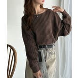 ゆったりシルエットでこなれ感をプラス。フクレジャガードトップス（長袖） | Classical Elf  | 詳細画像29 