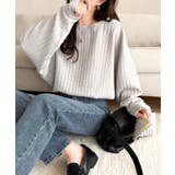 ゆったりシルエットでこなれ感をプラス。フクレジャガードトップス（長袖） | Classical Elf  | 詳細画像38 