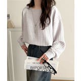 ゆったりシルエットでこなれ感をプラス。フクレジャガードトップス（長袖） | Classical Elf  | 詳細画像42 