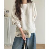 ゆったりシルエットでこなれ感をプラス。フクレジャガードトップス（長袖） | Classical Elf  | 詳細画像2 