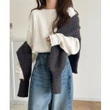 ゆったりシルエットでこなれ感をプラス。フクレジャガードトップス（長袖） | Classical Elf  | 詳細画像3 