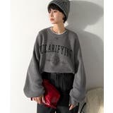 カレッジスタイルで秋めく。トレンド感たっぷりのエンブレムロゴ入りダブルジャガード… | Classical Elf  | 詳細画像9 