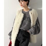 カレッジスタイルで秋めく。トレンド感たっぷりのエンブレムロゴ入りダブルジャガード… | Classical Elf  | 詳細画像13 