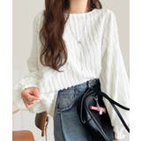 一枚でサマになる大人のジャガード。前後2wayカットジャガードシェイプチュニック… | Classical Elf  | 詳細画像6 