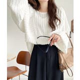 一枚でサマになる大人のジャガード。前後2wayカットジャガードシェイプチュニック… | Classical Elf  | 詳細画像8 