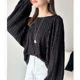 一枚でサマになる大人のジャガード。前後2wayカットジャガードシェイプチュニック… | Classical Elf  | 詳細画像13 