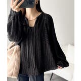 ブラック | 一枚でサマになる大人のジャガード。前後2wayカットジャガードシェイプチュニック… | Classical Elf 