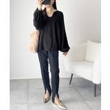 一枚でサマになる大人のジャガード。前後2wayカットジャガードシェイプチュニック… | Classical Elf  | 詳細画像16 