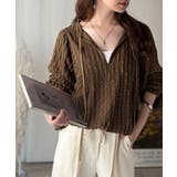 一枚でサマになる大人のジャガード。前後2wayカットジャガードシェイプチュニック… | Classical Elf  | 詳細画像25 