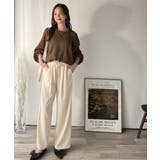 一枚でサマになる大人のジャガード。前後2wayカットジャガードシェイプチュニック… | Classical Elf  | 詳細画像28 