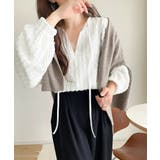 一枚でサマになる大人のジャガード。前後2wayカットジャガードシェイプチュニック… | Classical Elf  | 詳細画像3 