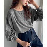 古着感のある緩さが今っぽ可愛い。綿100%前後2WAYワイドネックロンTEE(長… | Classical Elf | 詳細画像13