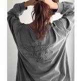 ライトグレー | 古着感のある緩さが今っぽ可愛い。綿100%前後2WAYワイドネックロンTEE(長… | Classical Elf