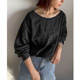 古着感のある緩さが今っぽ可愛い。綿100%前後2WAYワイドネックロンTEE(長… | Classical Elf | 詳細画像22